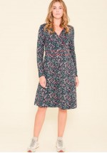 Brakeburn Winter Botanical Wrap Dress (Multi) AW21